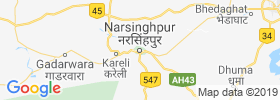 Narsimhapur map